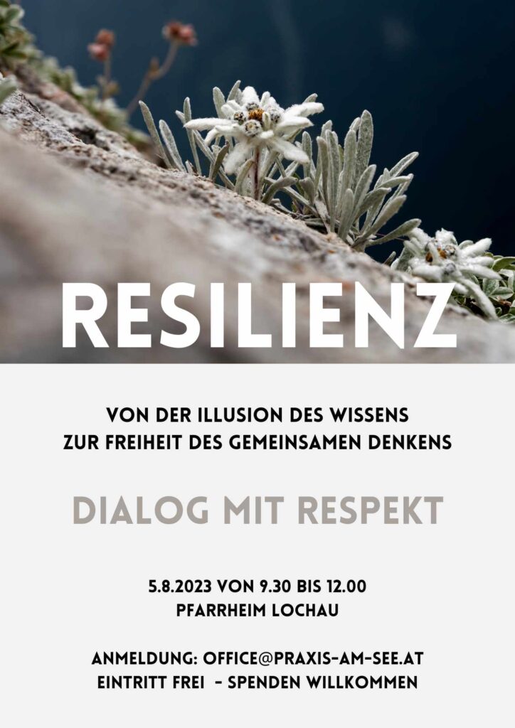 Dialog mit Respekt: Resilienz