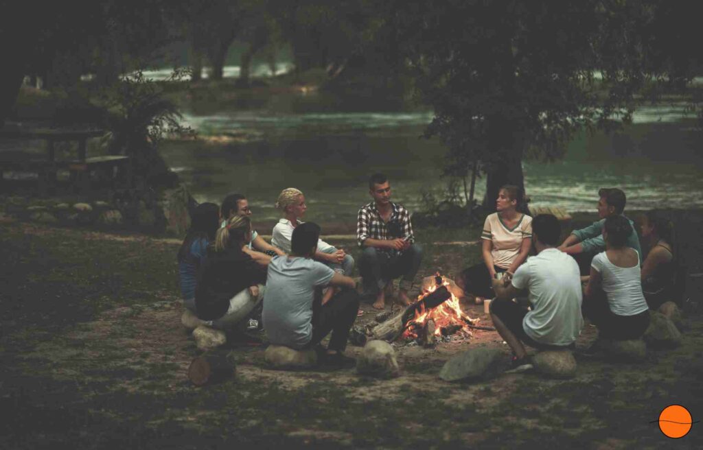 Geschichten am Lagerfeuer - Lesen