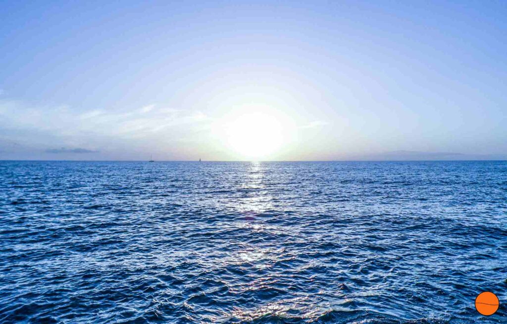 blauer Himmel - Horizont